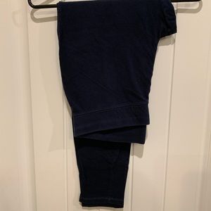 Navy blue leggings